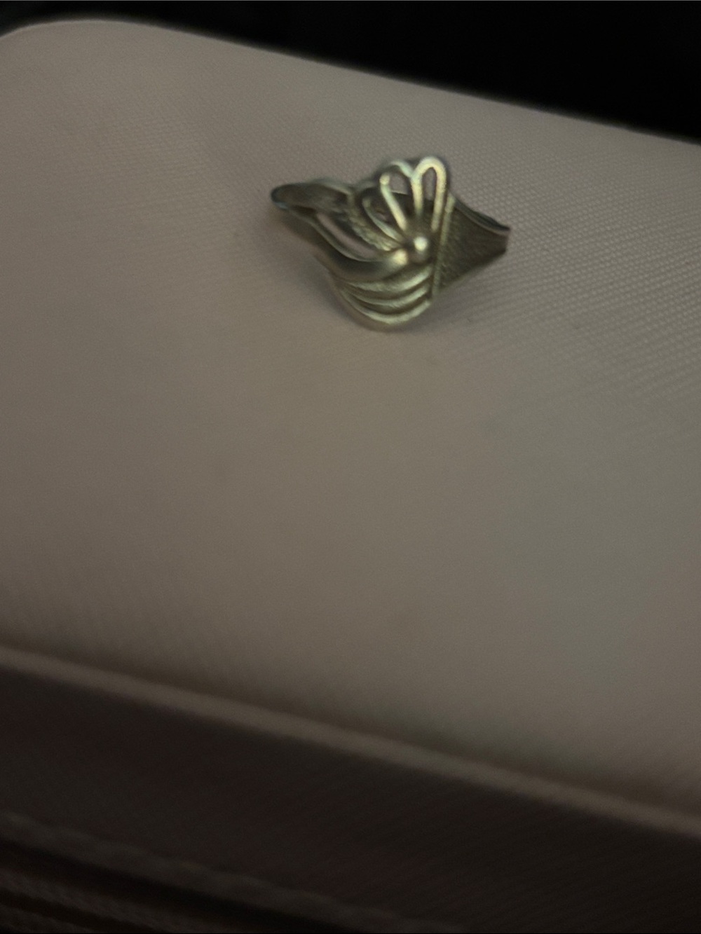 Sterling Silver Floral Wave Ring - Women Accessories